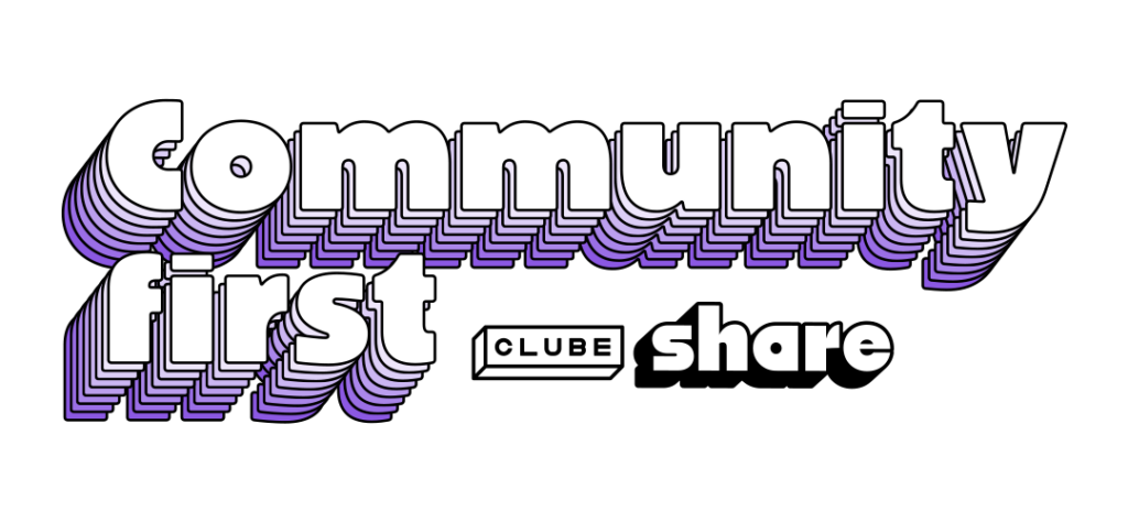 logo Community First Clube Share.