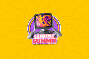 capa para artigo de insights sobre o Content Summit