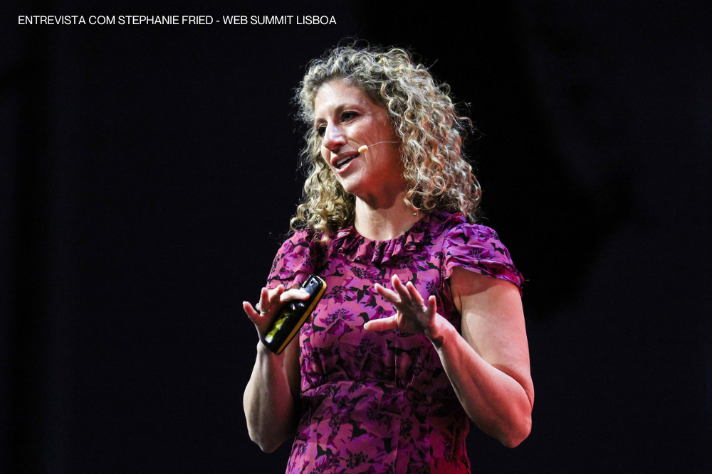 Entrevista com Stephanie Fried no Web Summit Lisboa